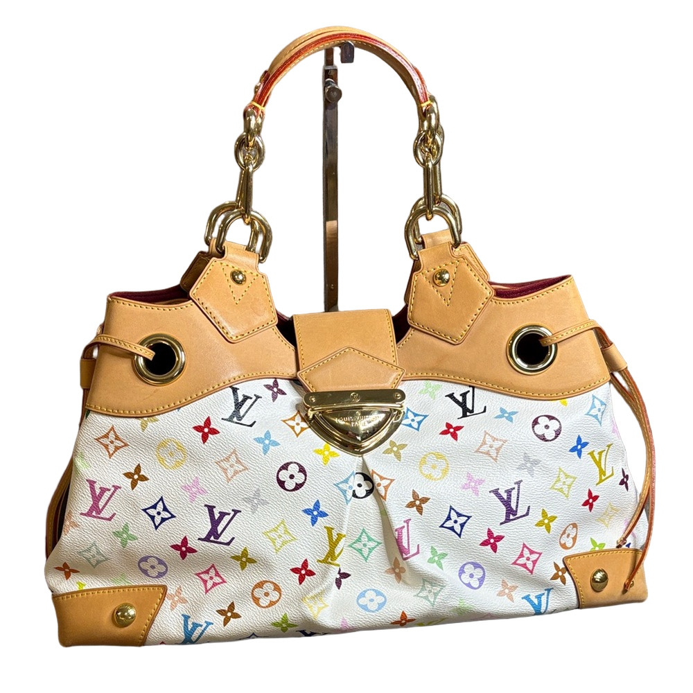 Louis Vuitton x Takashi Murakami Ursula Multicolor White Bag